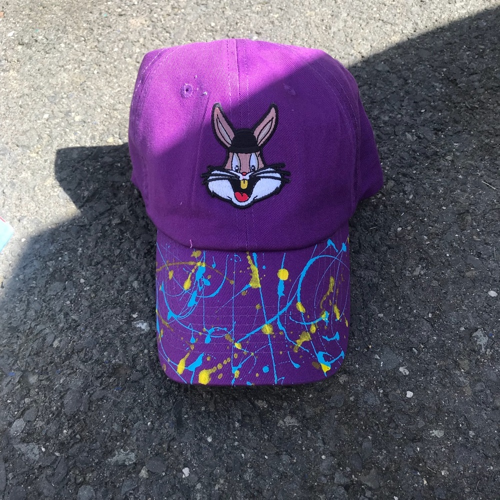 Custom bugs bunny dad hat